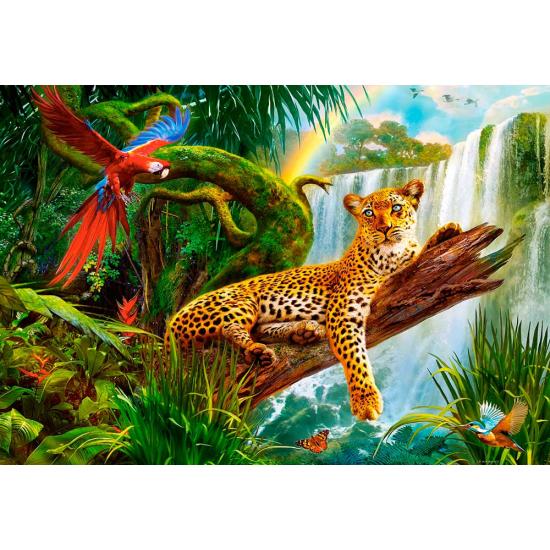 Puzzle Castorland O Repouso do Leopardo 1000 Peças