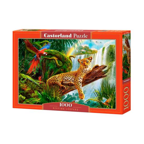 Puzzle Castorland O Repouso do Leopardo 1000 Peças