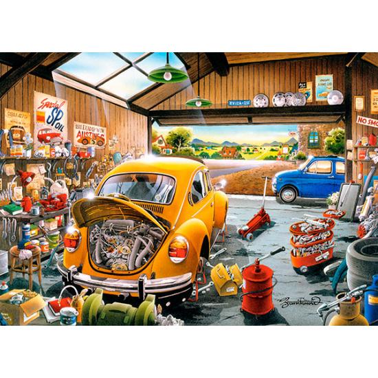 Puzzle Castorland Garagem do Sam de 300 Peças Puzzle Castorland Garagem do Sam de 300 Peças