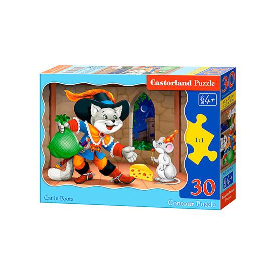 Puzzle Castorland Gato de Botas 30 Peças