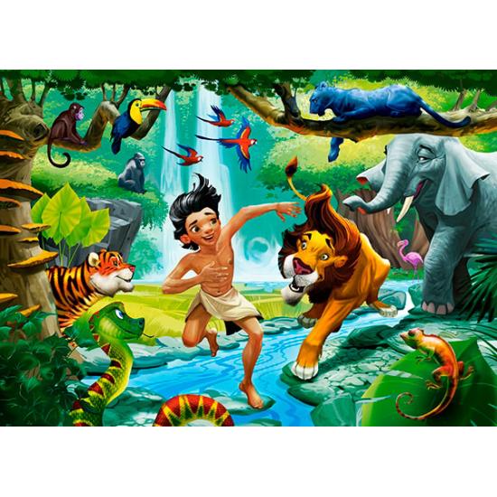 Puzzle Castorland O Livro da Selva 120 Peças Puzzle Castorland O Livro da Selva 120 Peças