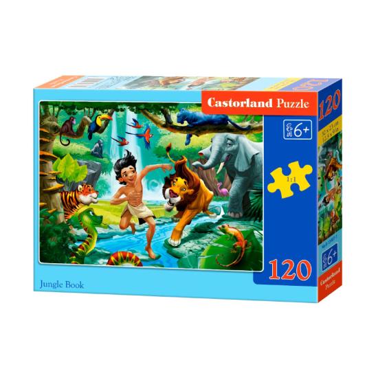 Puzzle Castorland O Livro da Selva 120 Peças Puzzle Castorland O Livro da Selva 120 Peças