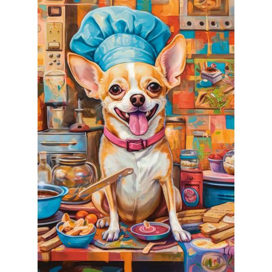 Puzzle Castorland Chef De Cachorro 70 Peças