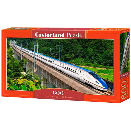 Puzzle Castorland O Trem Rápido 600 Peças