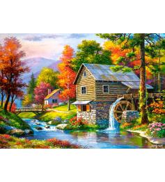 Puzzle Castorland O Moinho do Velho Sutter de 500 Pçs