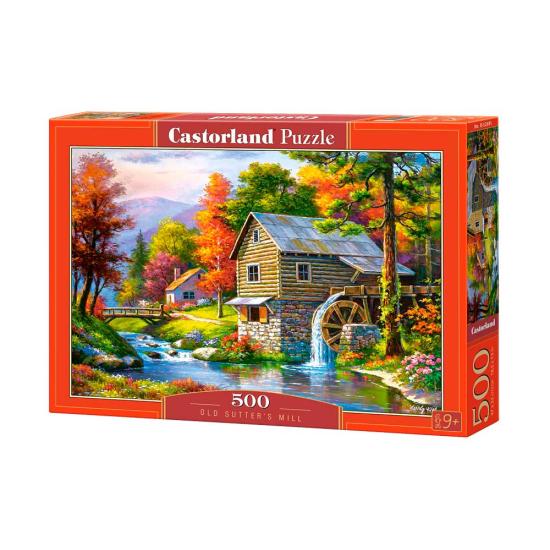 Puzzle Castorland O Moinho do Velho Sutter de 500 Pçs