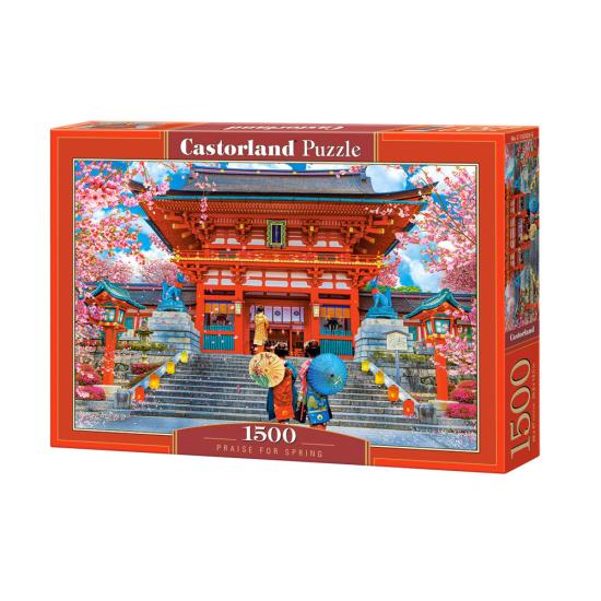Puzzle Castorland Louvor à Primavera 1500 Peças Puzzle Castorland Louvor à Primavera 1500 Peças