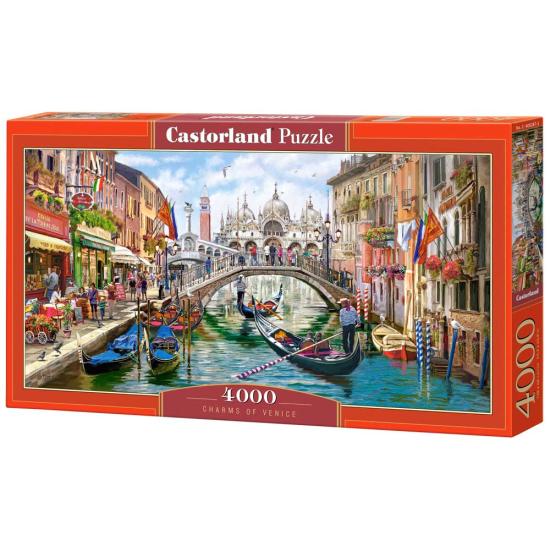 Puzzle Castorland Charme de Veneza 4000 Peças