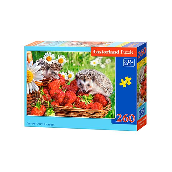 Puzzle Castorland Ouriços e Morangos 260 Peças