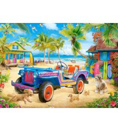 Puzzle Castorland Escapada Para A Praia de 180 peças