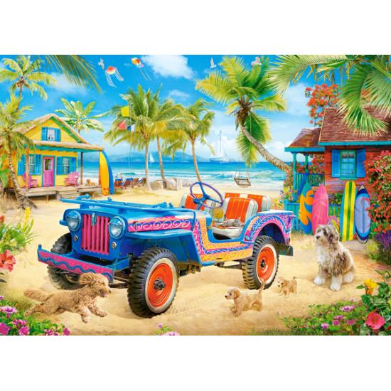 Puzzle Castorland Escapada Para A Praia de 180 peças