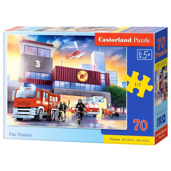Puzzle Castorland Corpo de Bombeiros XXL de 70 Peças