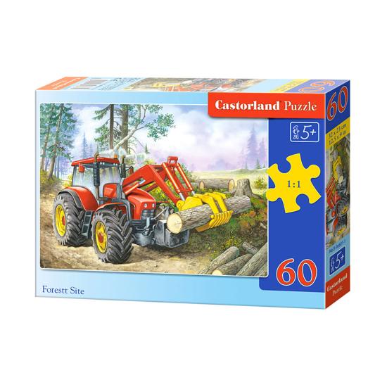 Puzzle Castorland Digger em Forest 60 Peças
