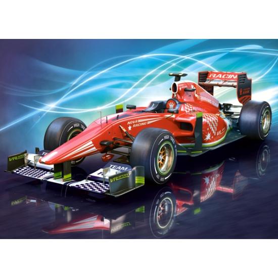 Puzzle de carro de corrida Castorland F1 260 peças Puzzle de carro de corrida Castorland F1 260 peças