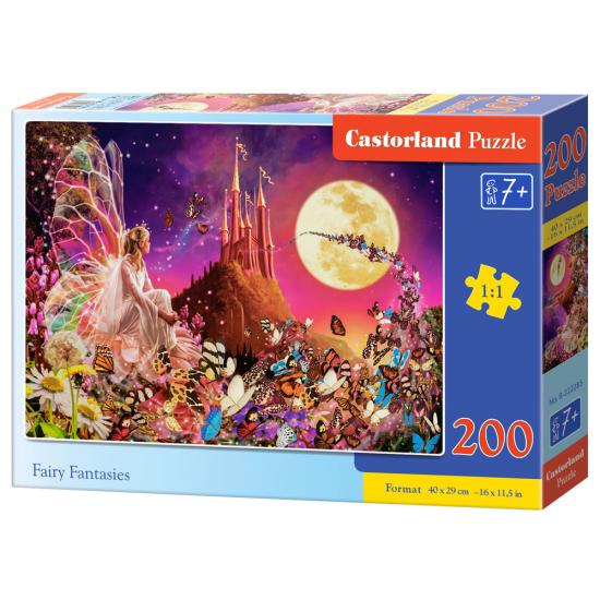 Puzzle Castorland Fantasias de Fadas 200 peças