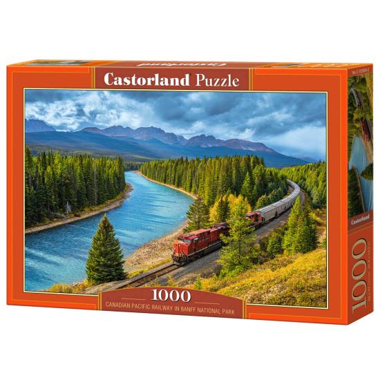 Puzzle Castorland Ferrovia Canadian Pacific 1000 Peças