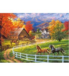 Puzzle Castorland Farm Vale dos Cavalos 200 Pçs