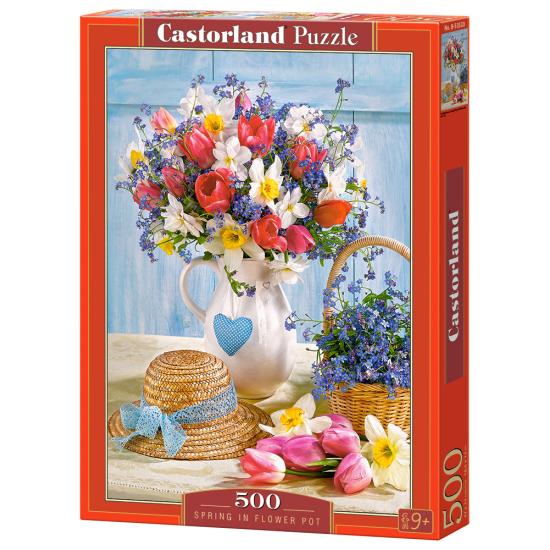 Puzzle Castorland Vaso Primavera 500 Peças