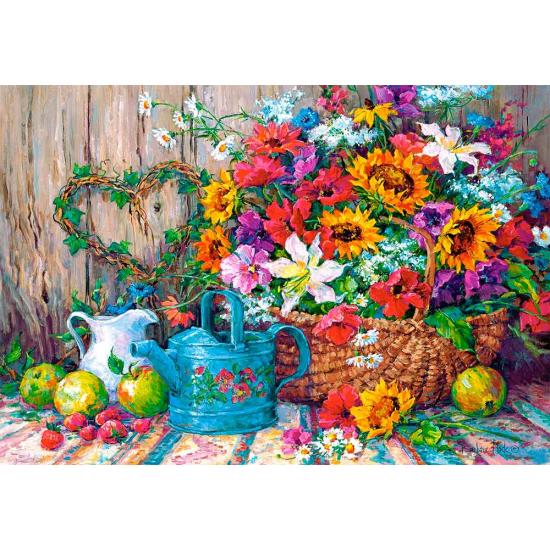 Puzzle Castorland Garden Frescos 1.500 peças