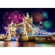 Puzzle Castorland Fogos de Artifício em Londres 500 peças