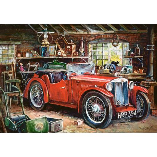 Puzzle Garagem vintage, 1 000 peças