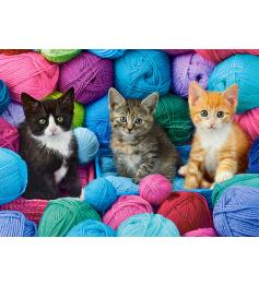 Puzzle Castorland Gatinhos de na loja de fios 300 peças