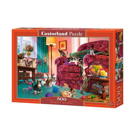 Puzzle Castorland Gatinhos Malignos 500 peças