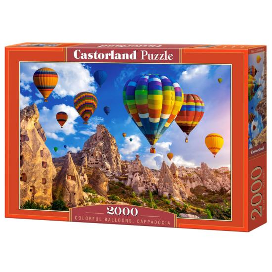 Puzzle Castorland Balões Coloridos, Capadocia de 2000 Peças
