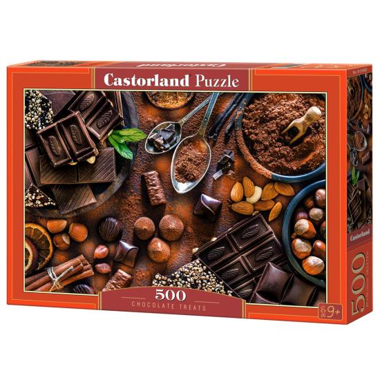 Puzzle Castorland Guloseimas de Chocolate de 500 peças