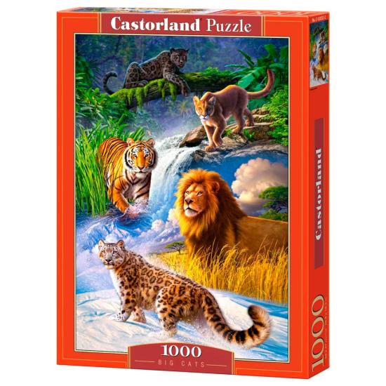 Puzzle Castorland Big Cats 1000 Peças
