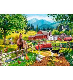 Puzzle Castorland Fazenda Pomba Branca de 260 peças
