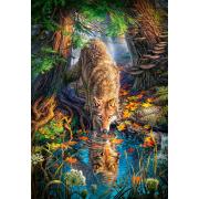 Puzzle Castorland Lobo na Natureza de 1500 peças