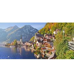 Puzzle Castorland Hallstatt, Áustria de 4000 peças