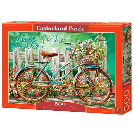 Puzzle Castorland Belo Passeio de Bicicleta 500 Peças