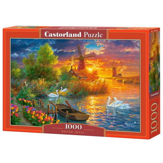 Puzzle Castorland Idílio Holandês 1000 Peças