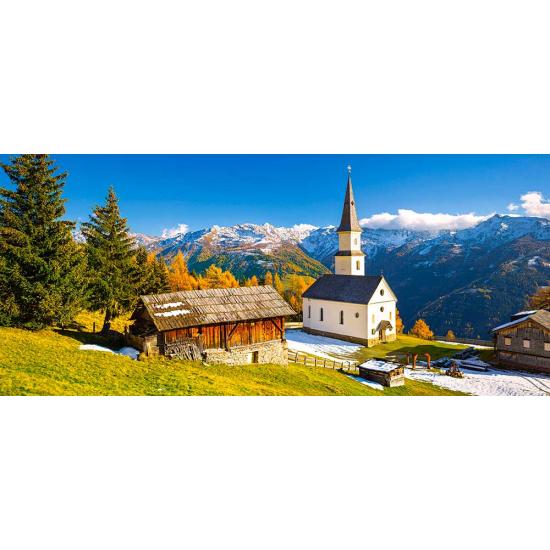 Puzzle Castorland Igreja Marterle, Caríntia, Áustria 600 peças