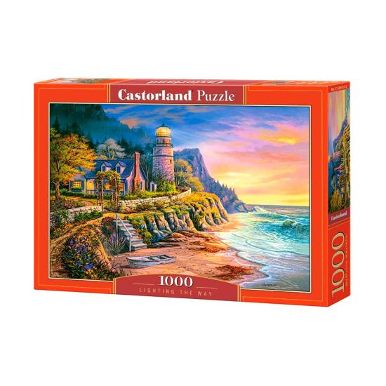 Puzzle Castorland Iluminando o Caminho 1000 Peças Puzzle Castorland Iluminando o Caminho 1000 Peças