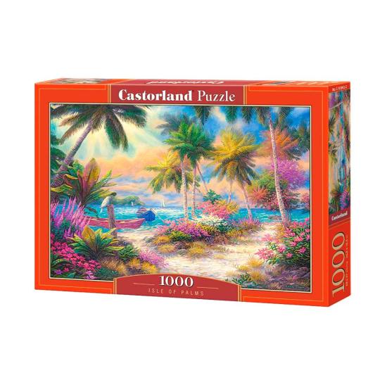 Puzzle Castorland Island of Palms 1000 peças