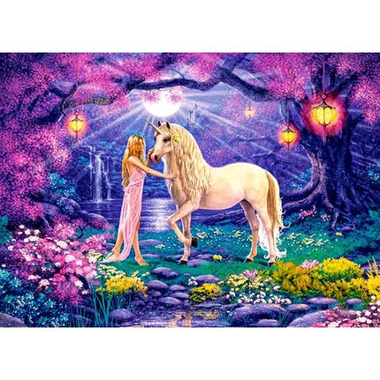 Puzzle Castorland Unicorn Garden 300 peças