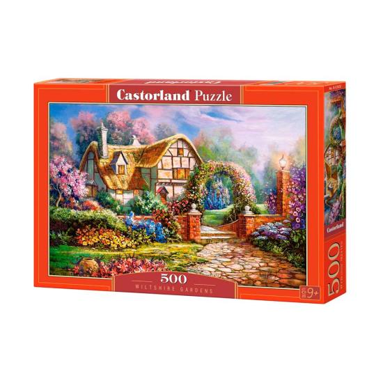 Puzzle Castorland Jardins de Wiltshire de 500 peças Puzzle Castorland Jardins de Wiltshire de 500 peças