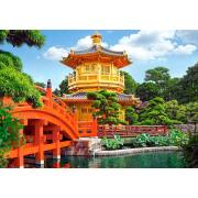 Puzzle Castorland Jardim Chinês em Hong Kong 500 peças