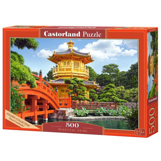 Puzzle Castorland Jardim Chinês em Hong Kong 500 peças