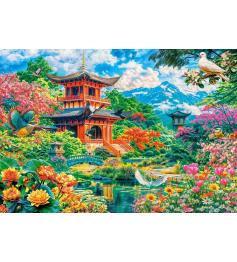 Puzzle Castorland Jardim da Harmonia da Primavera 1000 Peças