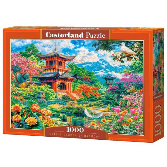 Puzzle Castorland Jardim da Harmonia da Primavera 1000 Peças