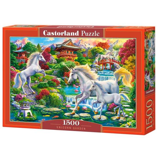 Puzzle Castorland Jardim Unicórnio 1500 peças
