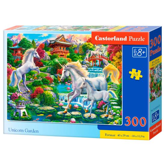Puzzle Castorland Jardim Unicórnio de 300 Peças Puzzle Castorland Jardim Unicórnio de 300 Peças