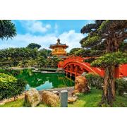 Puzzle Castorland Jardim Nan Lian, Hong Kong de 1000 Pçs