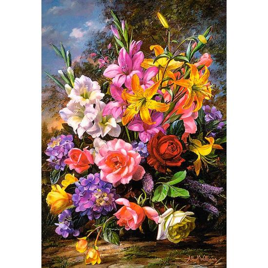 Puzzle Castorland Vaso de Flores 1000 Peças