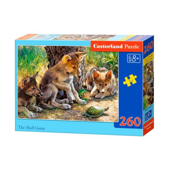 Puzzle Castorland Brincando com uma Tartaruga 260 Peças
