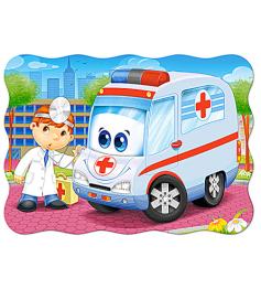 Puzzle Castorland A Ambulância e o Doutor 30 Peças